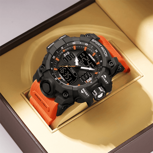 Luxury G Style Men's Electronic Watch – Sporty & Durable Design