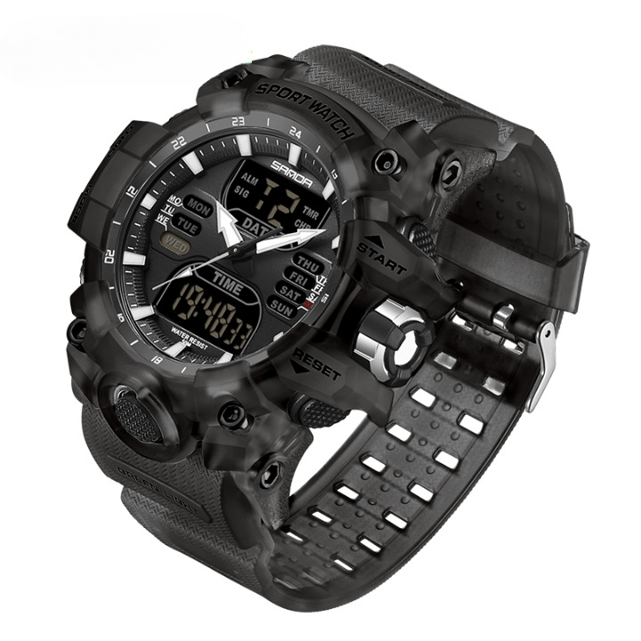 Luxury G Style Men's Electronic Watch – Sporty & Durable Design