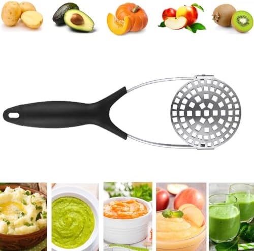 Premium Stainless Steel Potato Masher – Effortless Mashing for Smooth, Fluffy Results