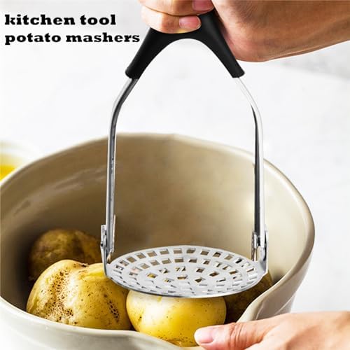 Premium Stainless Steel Potato Masher – Effortless Mashing for Smooth, Fluffy Results