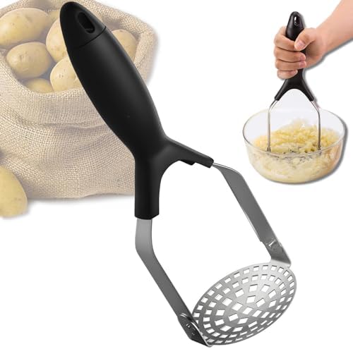 Premium Stainless Steel Potato Masher – Effortless Mashing for Smooth, Fluffy Results