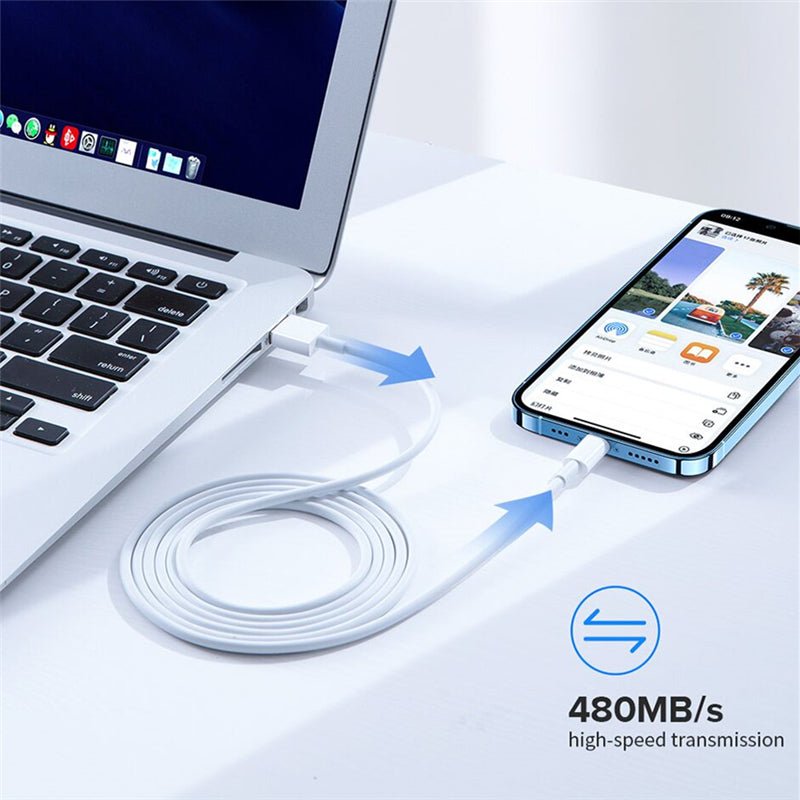 Fast Charging USB to Lightning Cable – Durable & Reliable for iPhone