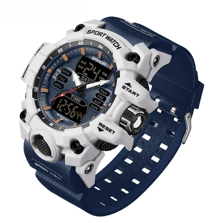 Luxury G Style Men's Electronic Watch – Sporty & Durable Design