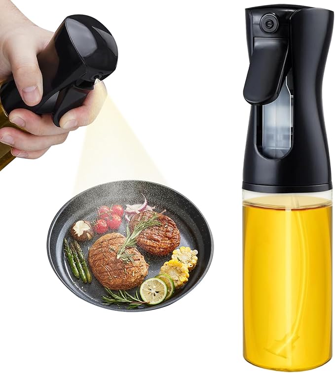 200ML COOK WITH COLOR Glass Oil Sprayer – Stylish & Versatile