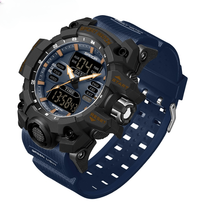 Luxury G Style Men's Electronic Watch – Sporty & Durable Design