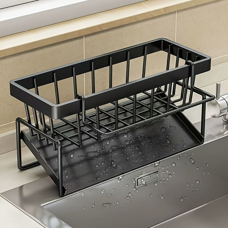 1pc Multifunctional Waterproof Plastic Sink Organizer