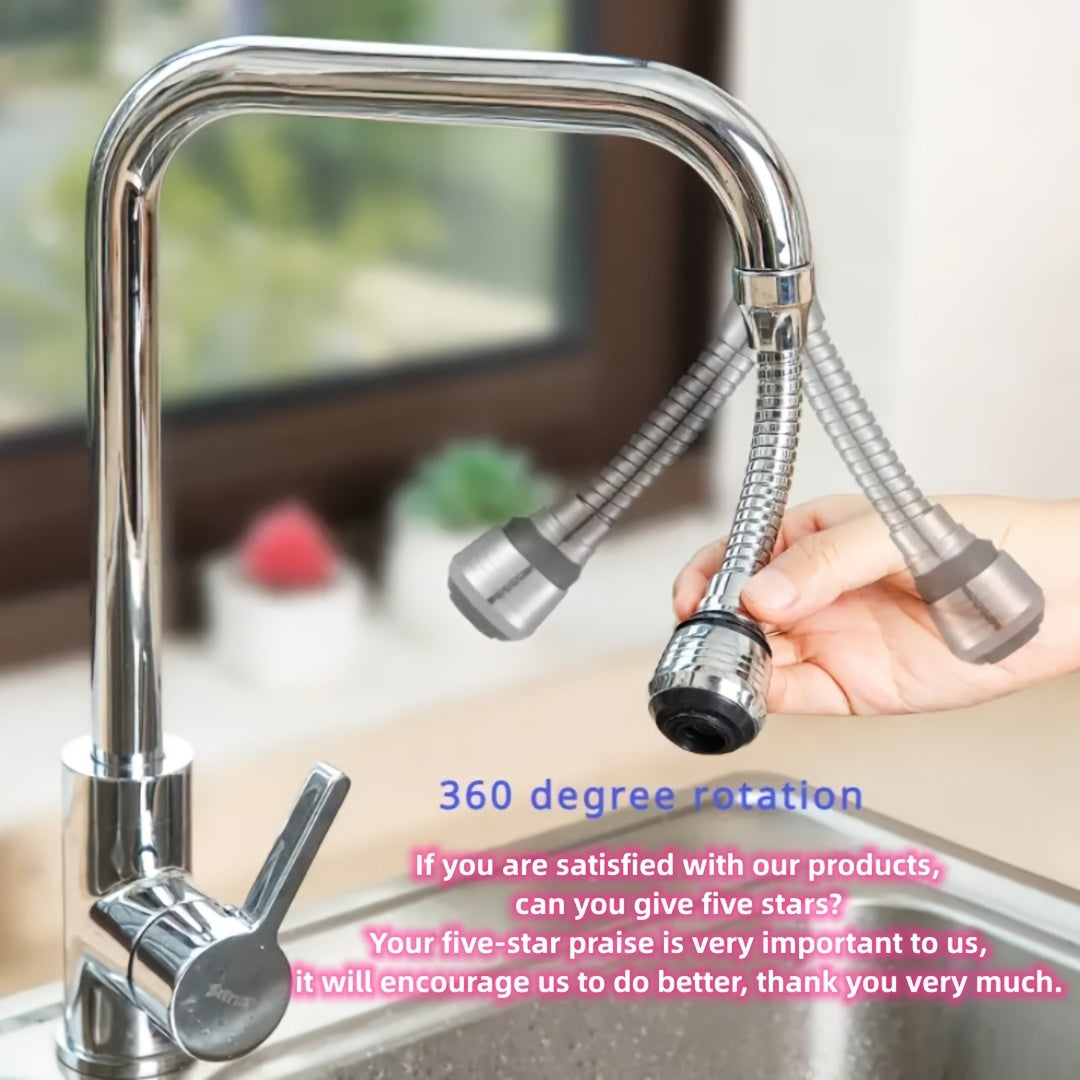 360° Rotating Kitchen & Bathroom Faucet Aerator